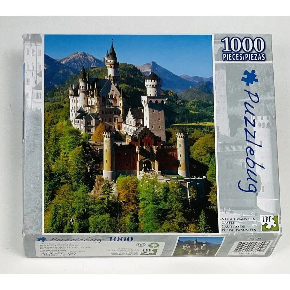 Lot 4 JIGSAW PUZZLES 1000pcs Springbok Photomosaics Puzzlebug Eurographics NIB